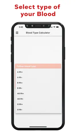 Game screenshot Blood Group Type Calculator hack