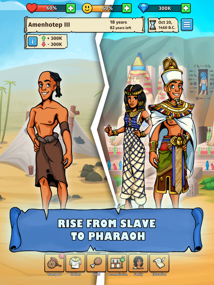 Pharaohs Life Idle Simulator