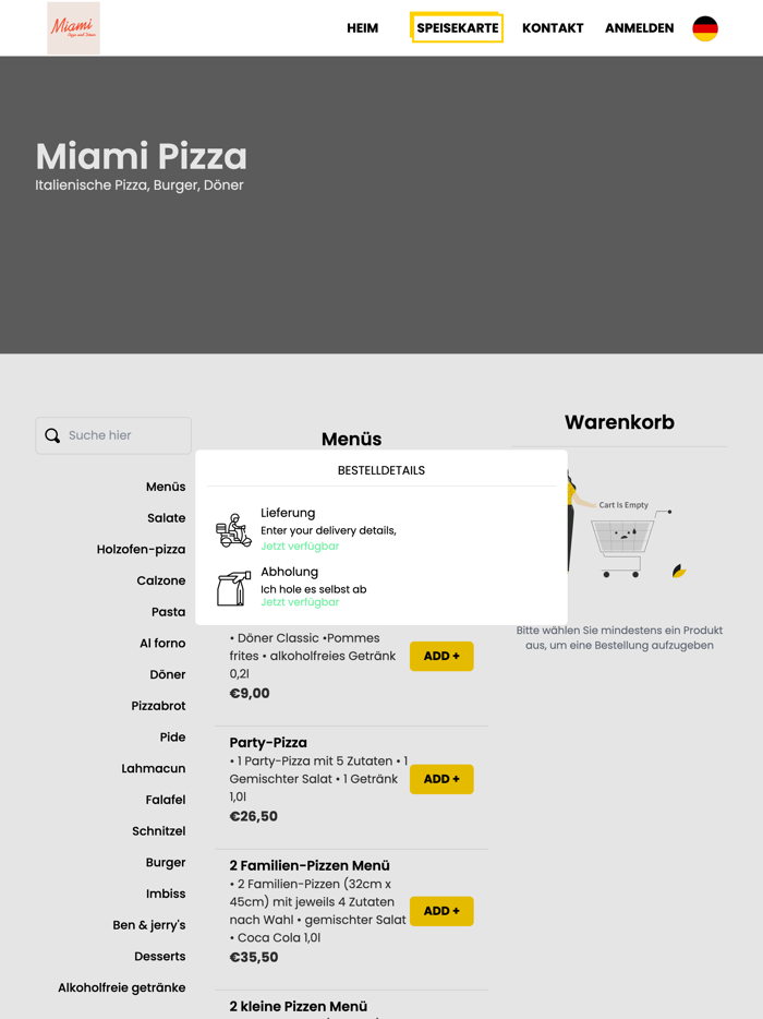 Miami Pizza Reilingen