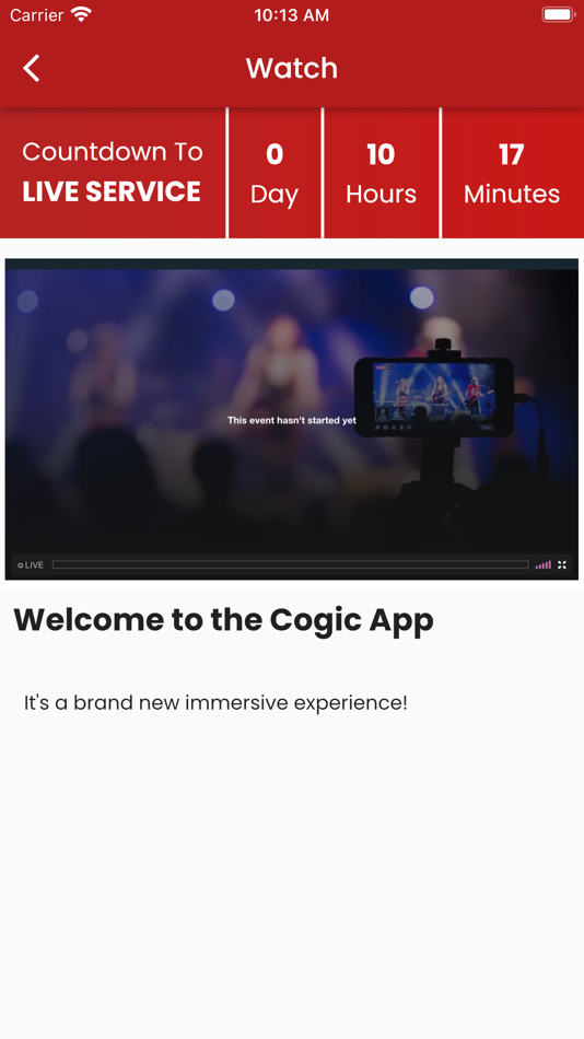 #5. COGIC Department of Evangelism (iOS) 来自: ICONNECT365, LLC