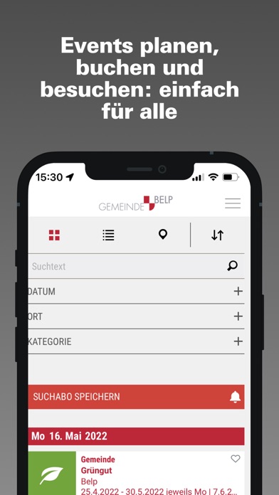 Gemeinde Belp Screenshot