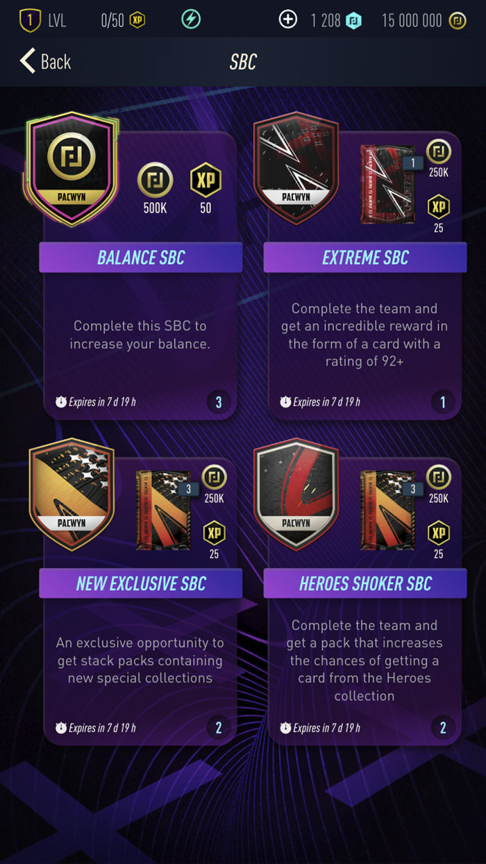 Pacwyn 23 Draft and Pack Opener