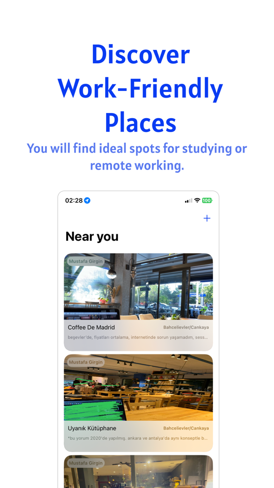 #2. WorkWhere (iOS) By: Mustafa Girgin