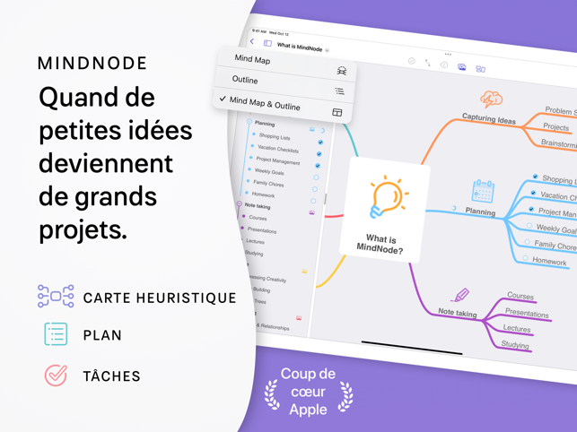 ‎MindNode - Mind Map & Outline Capture d'écran