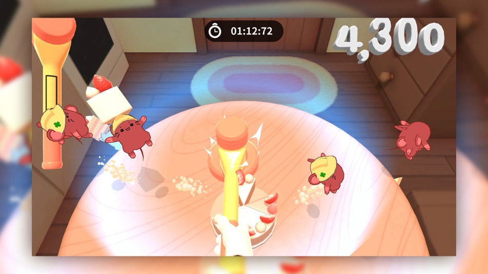 #4. Cake Mouse (iOS) Podle: Jong-ho Choi