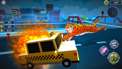 Tiger Rampage-Giant 3D Monster Screenshot