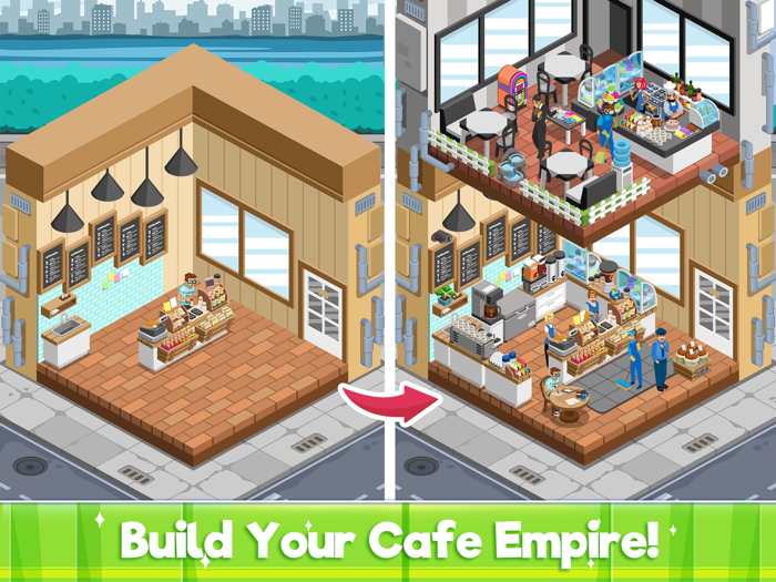 Cafe Tycoon Idle Empire Story