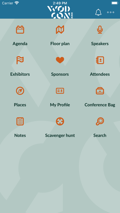 WODCON XXIII CONGRESS APP Screenshot