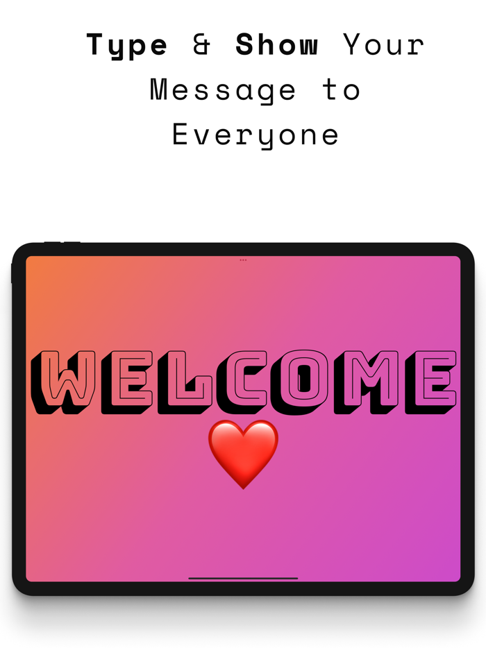 LED Banner Marquee by Rave Up