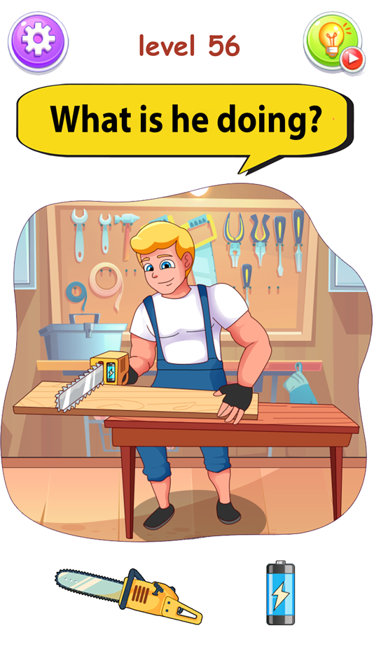 #10. Brain Test 2: Displace Story (iOS) By: Gioi Pham