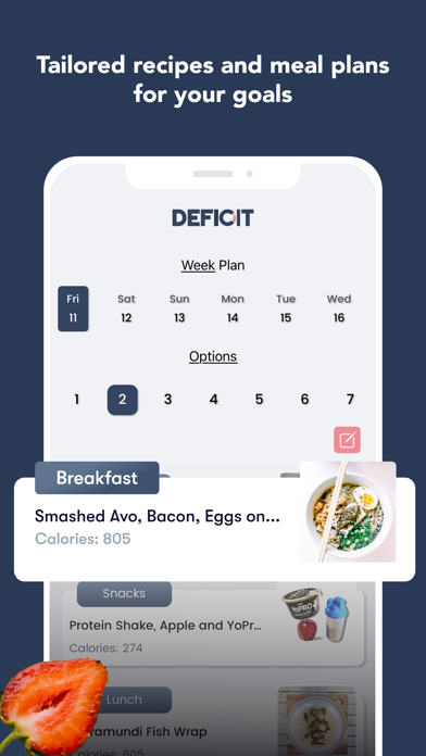 DEFICIT: Flexible Weight Loss Screenshot
