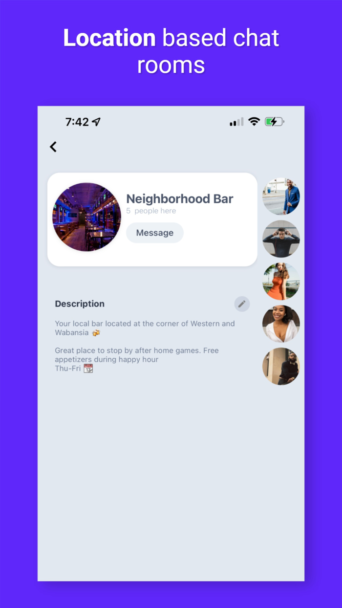 Pulse Nearby spaces and friends