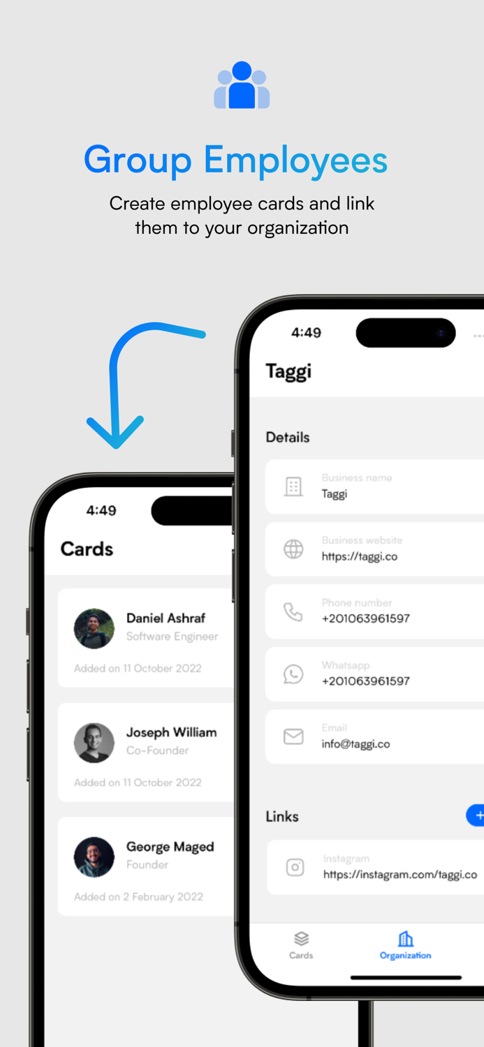 Taggi - Smarter networking
