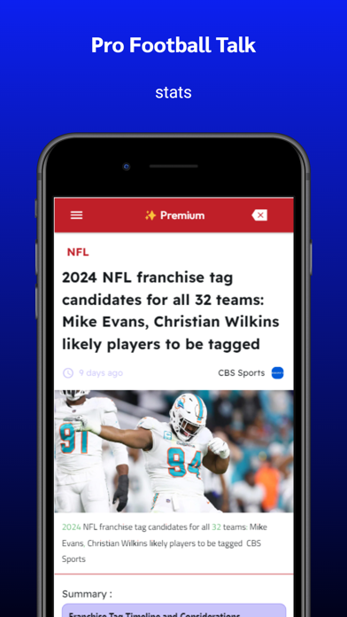 Pro Football Talk Rumor Mill Screenshot