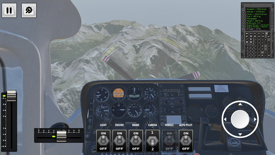 #3. Flight Simulator: Europe (iOS) 由: HRY GROUP BILISIM INSAAT SANAYI TICARET ANONIM SIRKETI