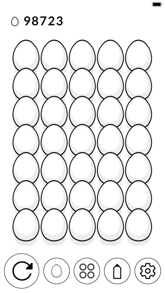 #1. Infinite Egg (iOS) 由: tadashi endo