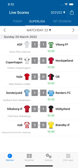 Game screenshot Live Scores Danish Superliga mod apk