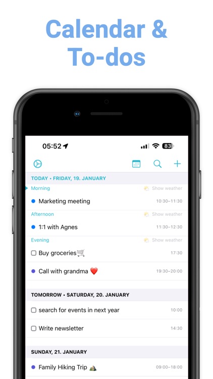 Butleroy: Calendar & To-dos