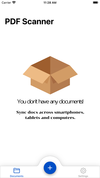 Screenshot 1 of PDF Converter Scanner App