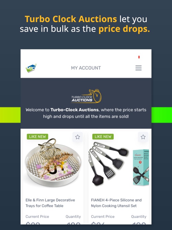 MAC.BID iPad screenshot 7 - Shopping app