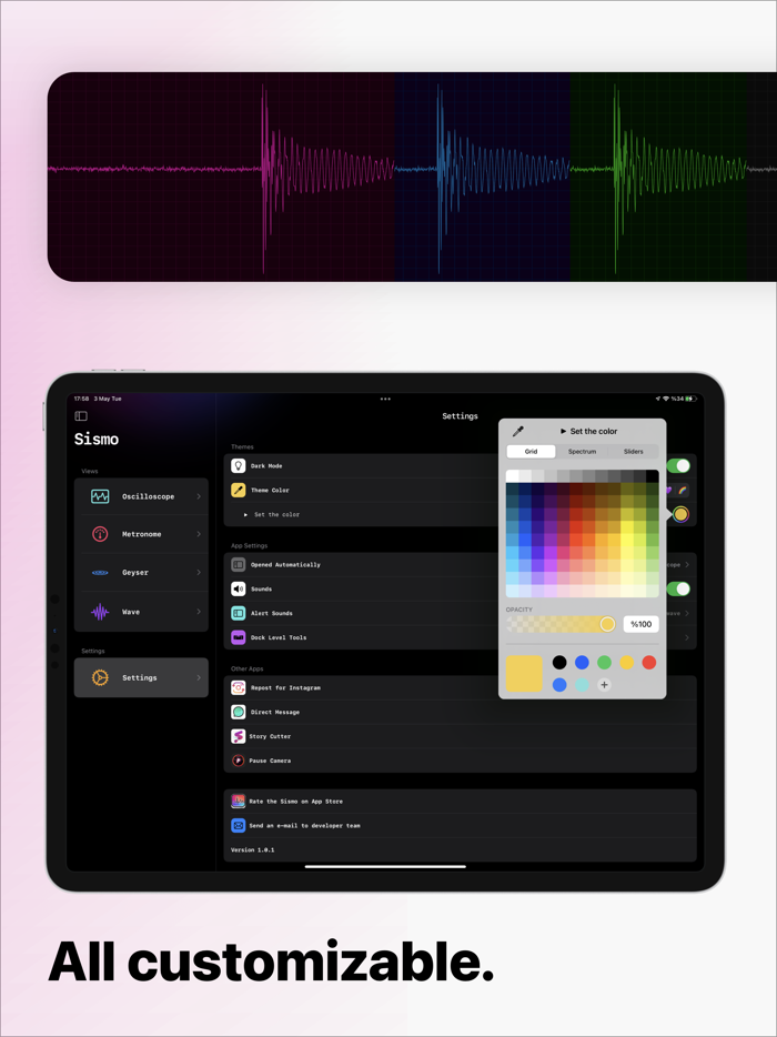 Sismo Vibration Meter and Alert