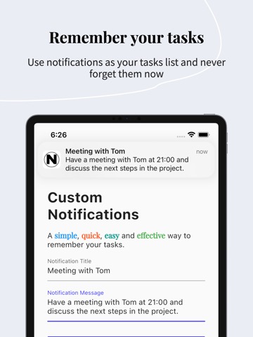 NotifyMe: Daily Planner Todoのおすすめ画像2