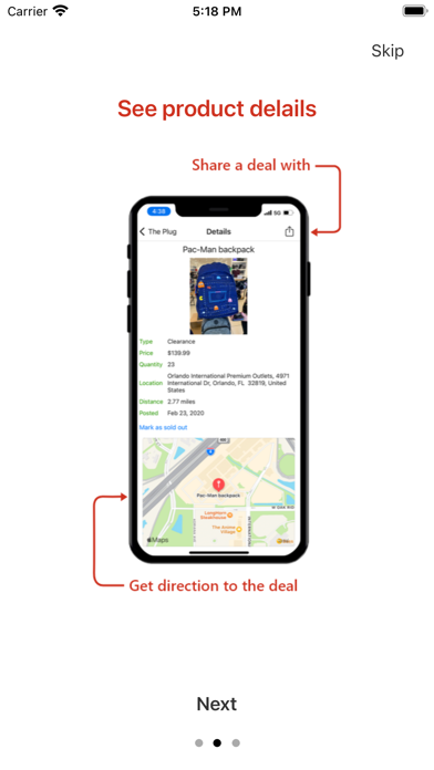 Shopping Plug Screenshot
