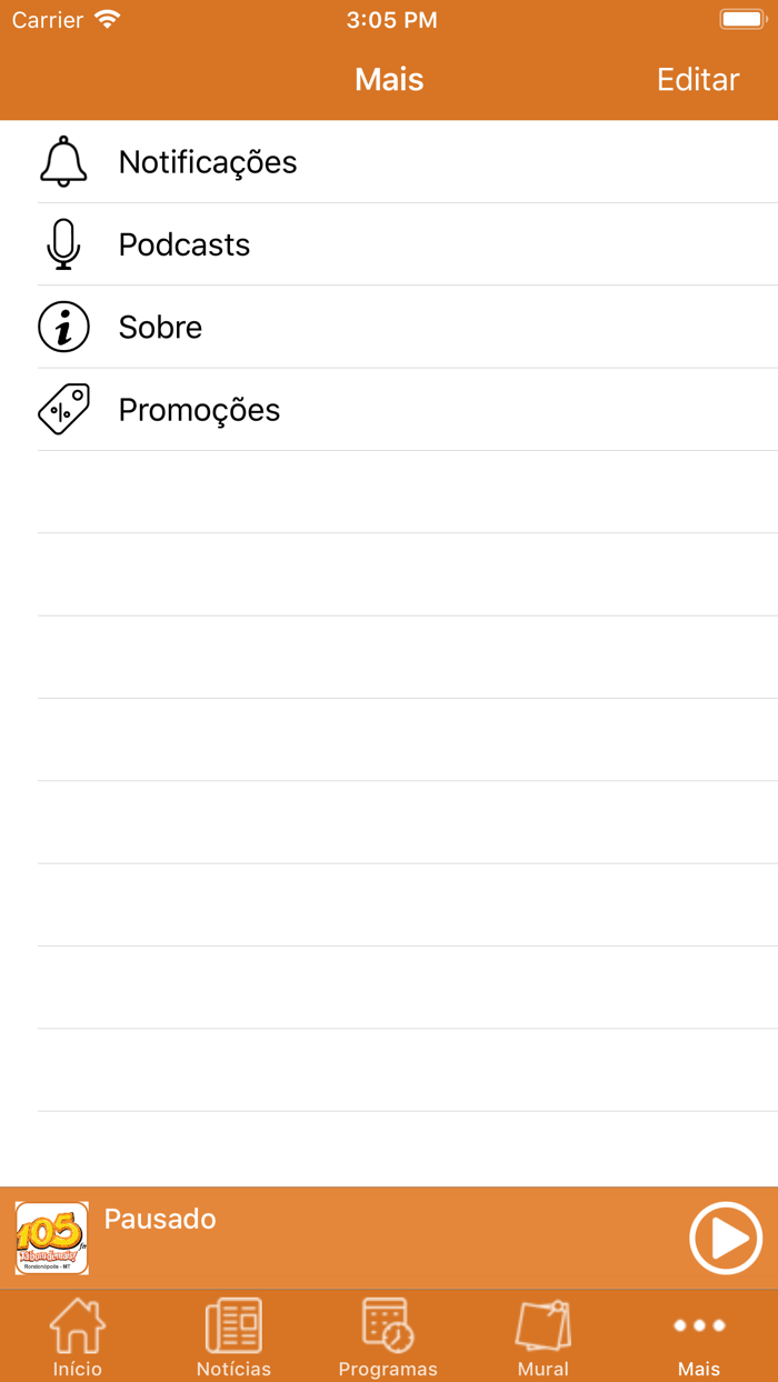 105 FM de Rondonópolis