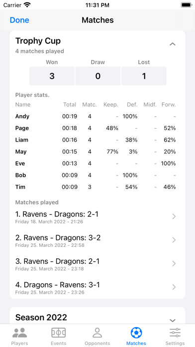 Soccer Coach Timer Screenshot