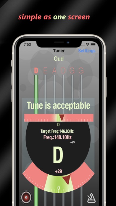 UD Tuner Screenshot