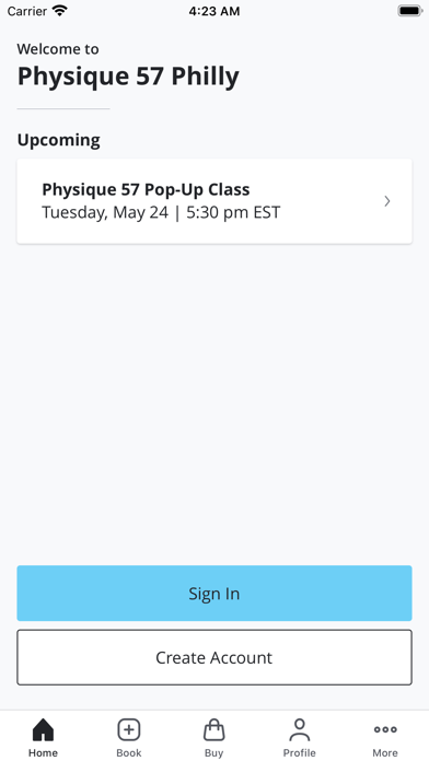 Physique 57 Philly Screenshot