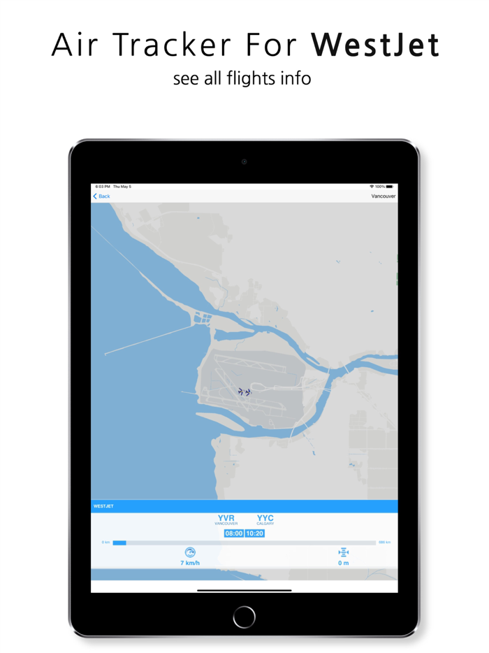 WJA  Tracker for WestJet