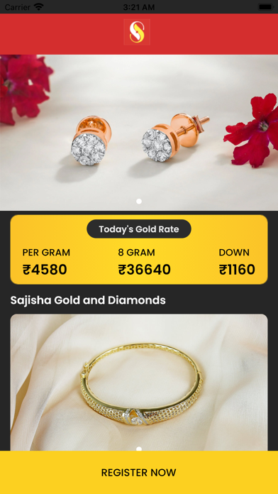 Sajisha Gold And Diamonds Screenshot