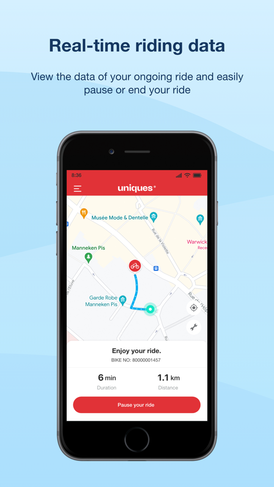 #3. Uniques Mobilités (iOS) 由: Mobit Belgium BVBA