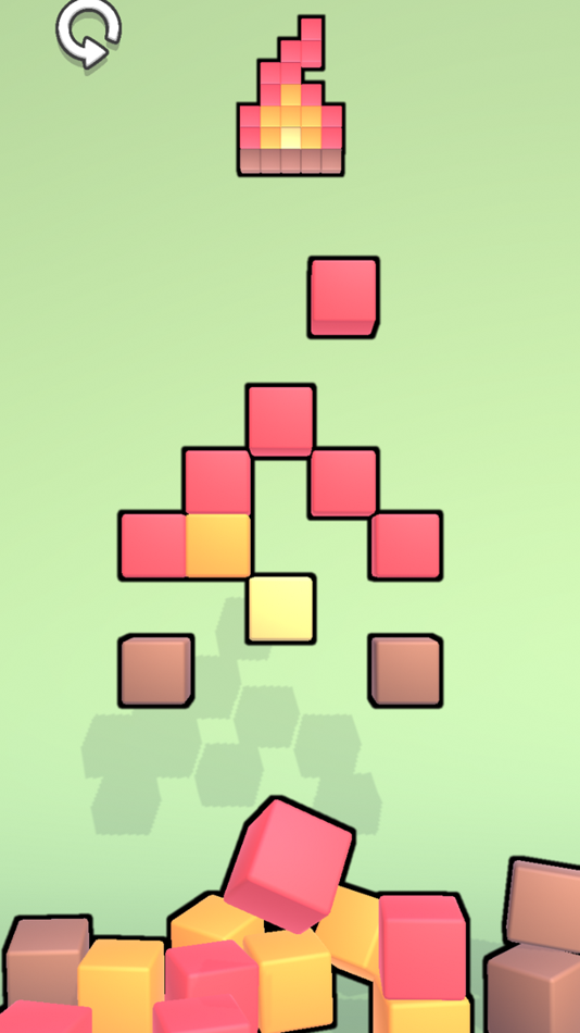 #3. Shape Bind (iOS) Podle: Flying Cat Oyun Teknolojileri Anonim Sirketi