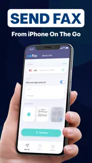 wefax - fax from iphone iphone screenshot 1