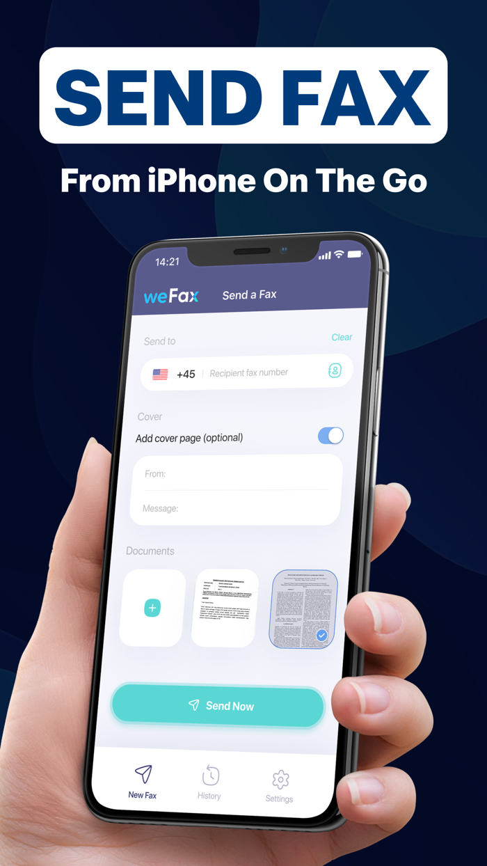 WeFax - Fax From iPhone