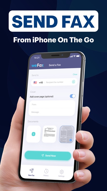 WeFax - Fax From iPhone