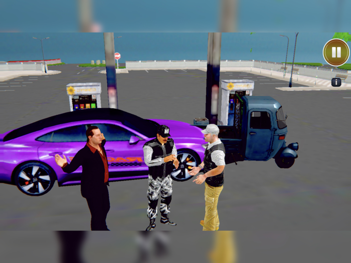 Gas Filling Station Sim