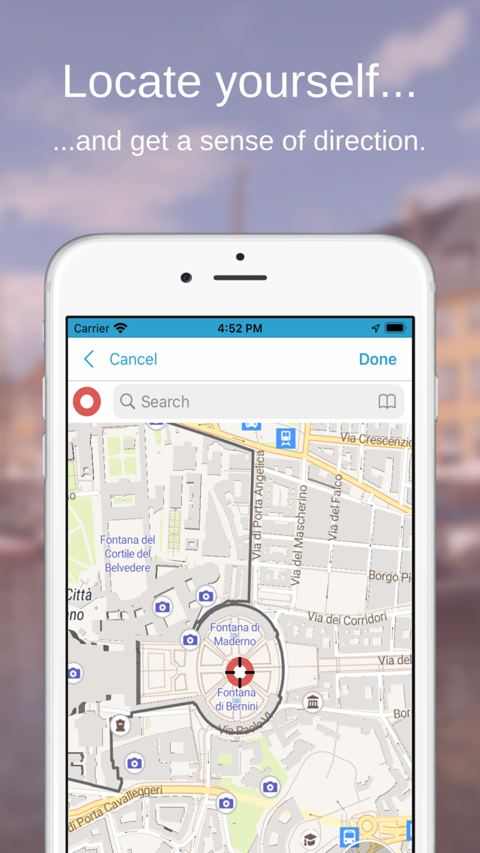 Rome on Foot  Offline Map