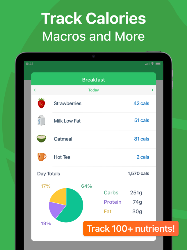 ‎Calorie Counter - MyNetDiary Screenshot