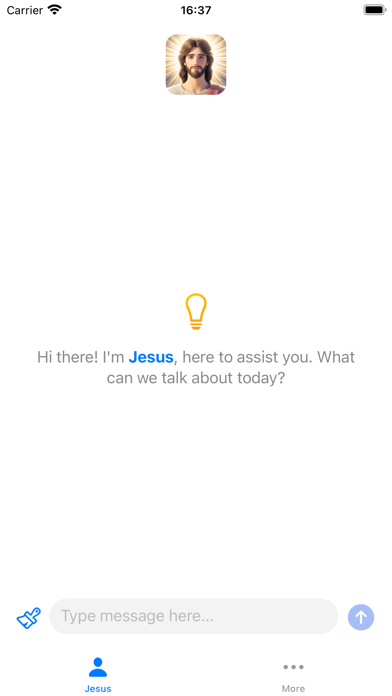 JesusChat: Chat with Jesus Screenshot