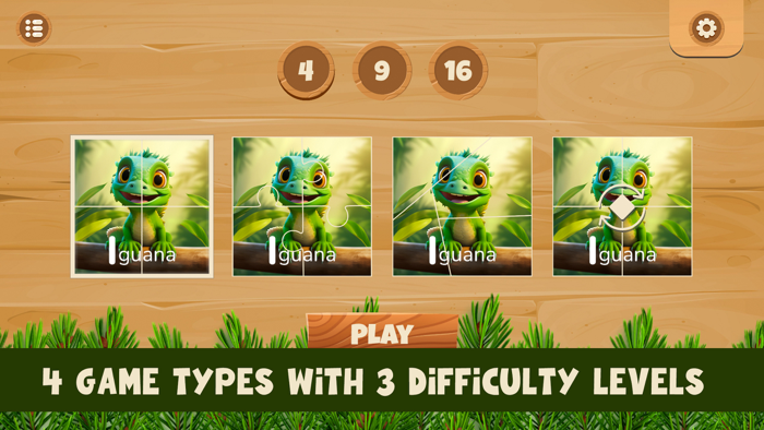 Puzzle games for kids ABC Lite