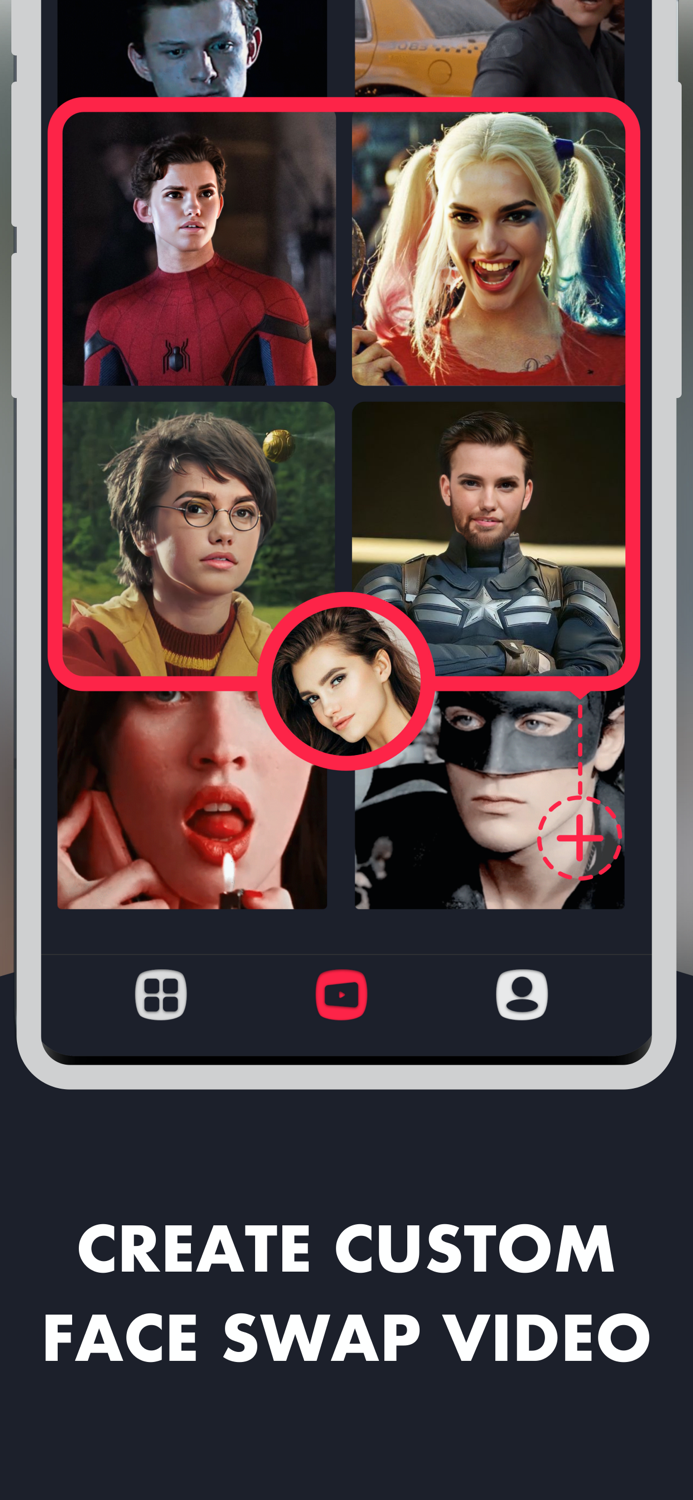 Funny Face Video face swap