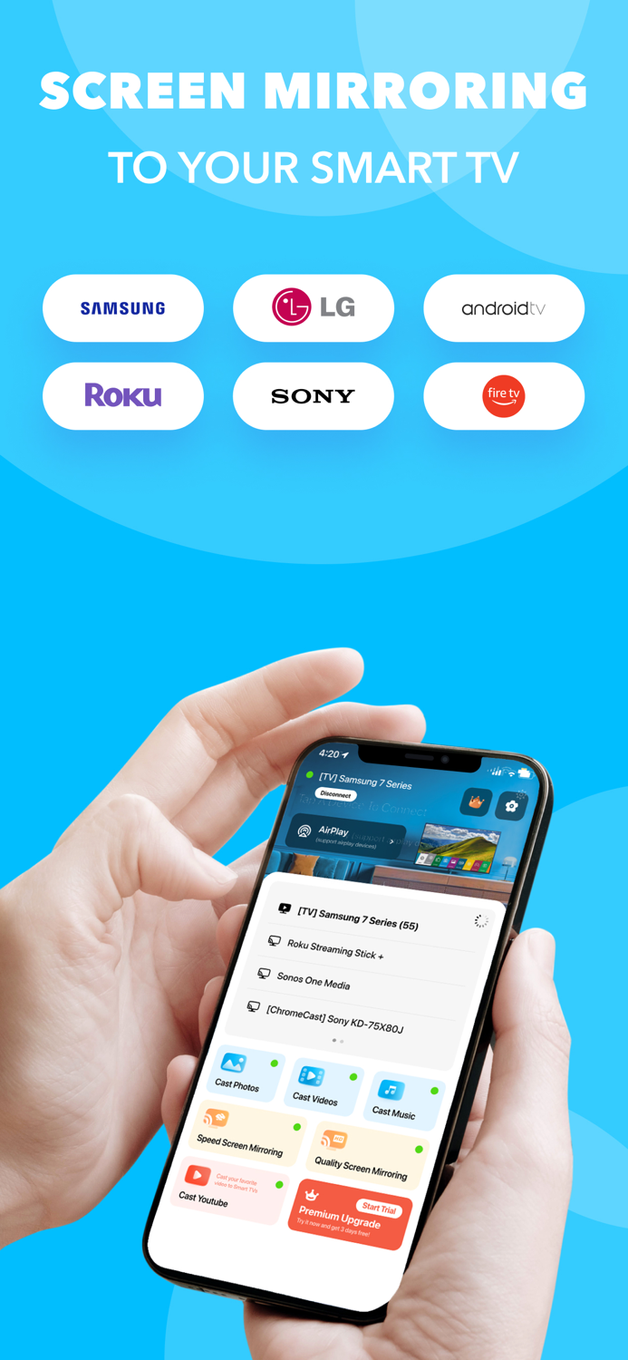 TV Cast and Screen Mirroring App
