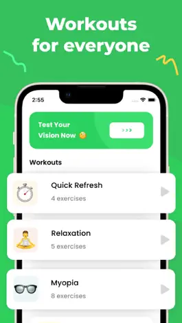 Game screenshot Vision Test & Eye Workout apk