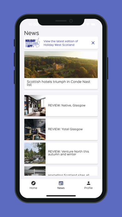 Holiday Scotland MApps Screenshot