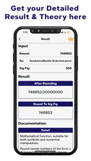 rounding calculator iphone screenshot 3