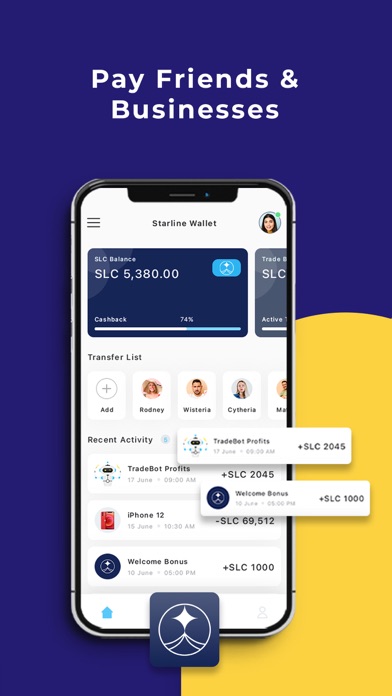 Starline Wallet Screenshot
