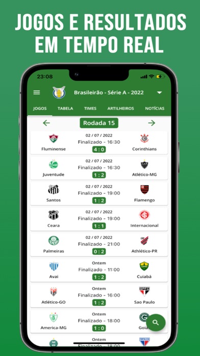 Brasileirão 2025 Séries A B C Screenshot